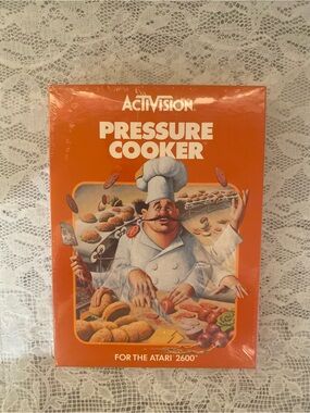 Rare New sealed Activision Pressure Cooker (Atari 2600) 1983 Mint